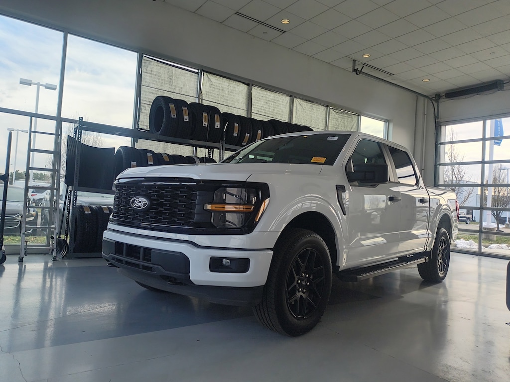 Used 2024 Ford F-150 STX 4WD SuperCrew 5.5 Box Truck SuperCrew Cab
