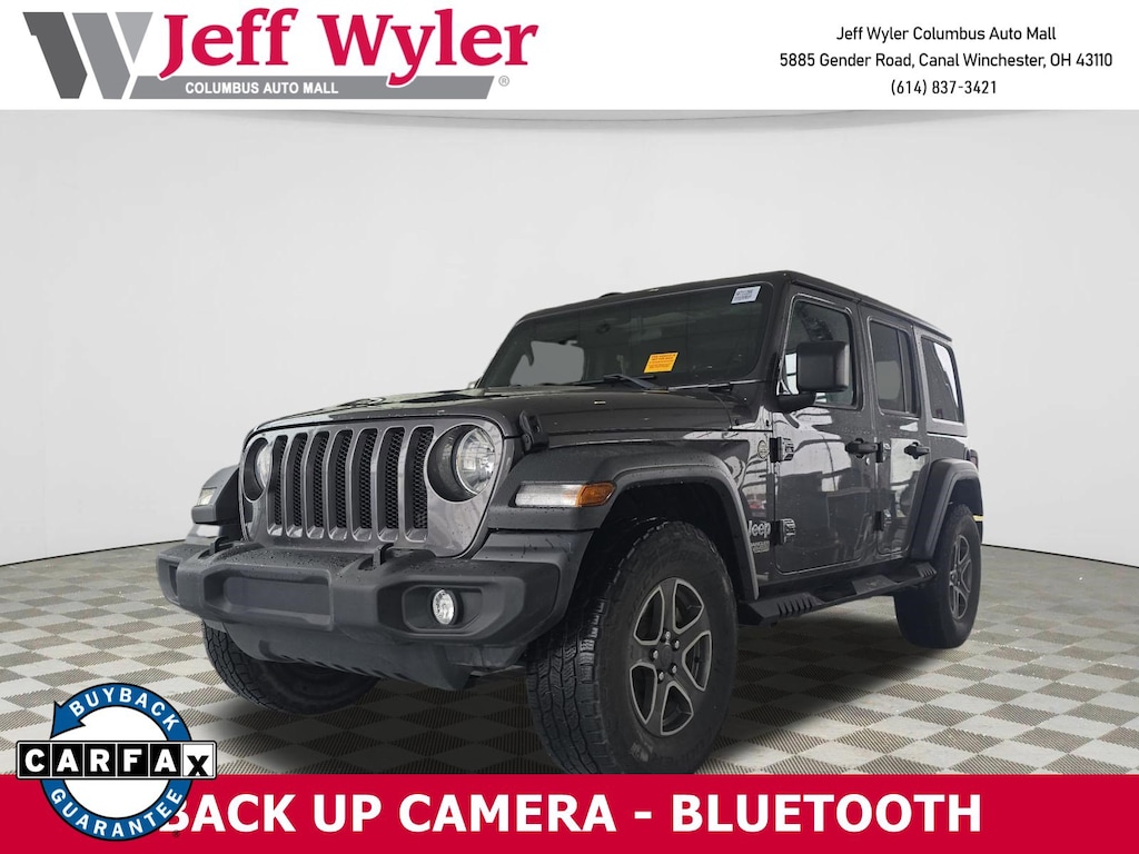 Used 2018 Jeep Wrangler Unlimited Sport S 4x4 SUV