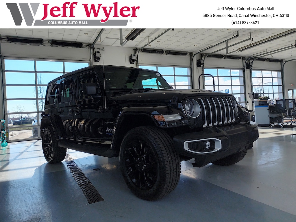 Used 2021 Jeep Wrangler 4xe Unlimited Sahara 4x4 SUV