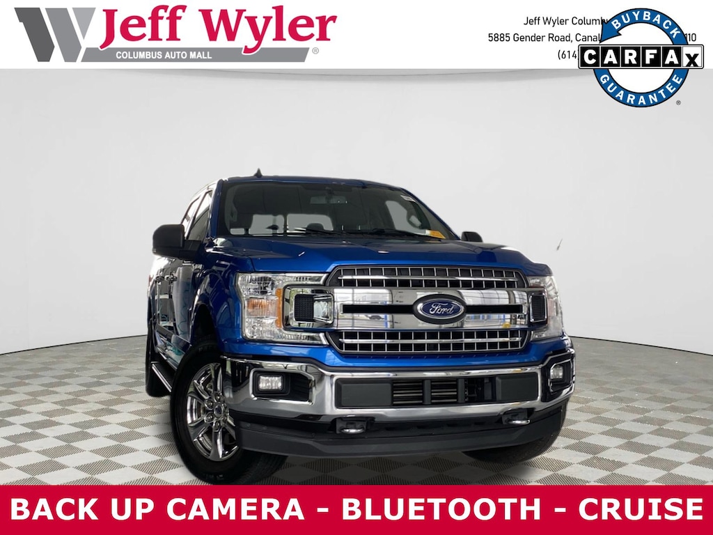 Used 2019 Ford F-150 XLT 4WD SuperCrew 5.5 Box Truck SuperCrew Cab