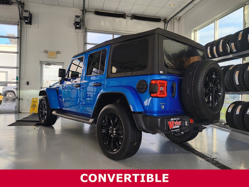 Used 2021 Jeep Wrangler 4xe Unlimited Sahara 4x4 SUV