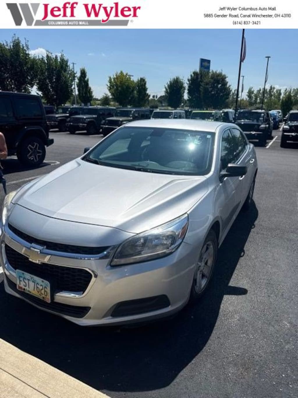 Used 2014 Chevrolet Malibu 4dr Sdn LS w/1LS Sedan