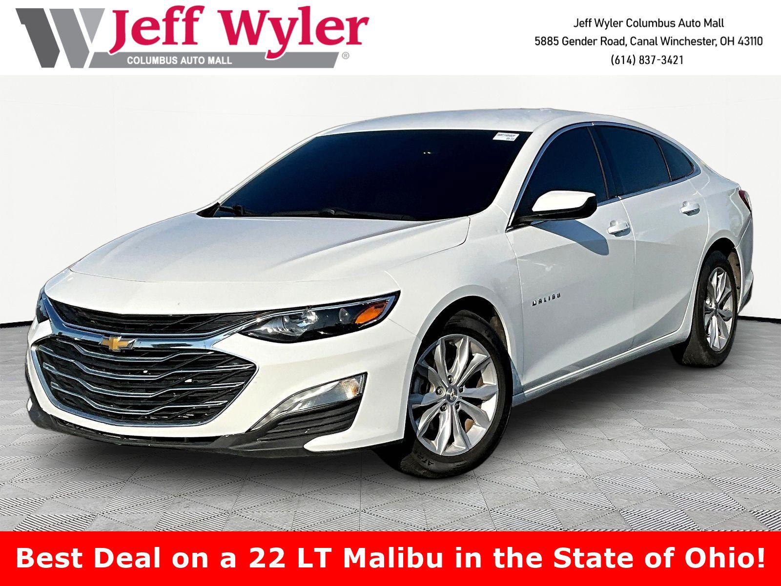 Used 2022 Chevrolet Malibu 1LT with VIN 1G1ZD5ST3NF140492 for sale in Canal Winchester, OH