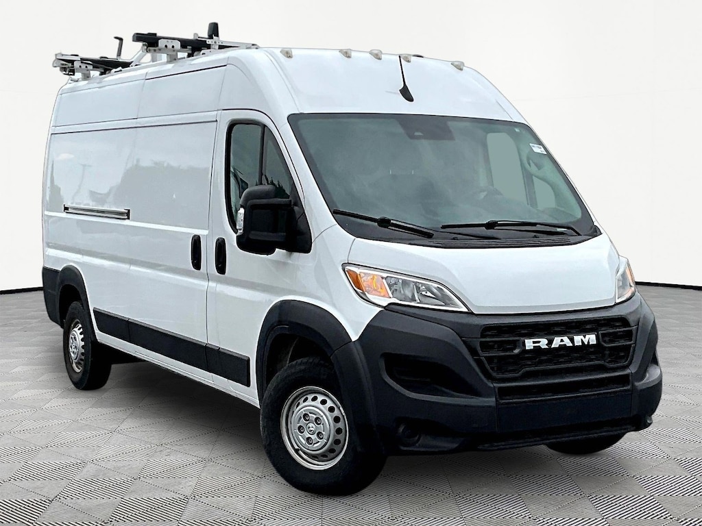 Used 2024 Ram Promaster Cargo Van Tradesman 2500 High Roof 159 WB w/Pass Seat Van Cargo Van