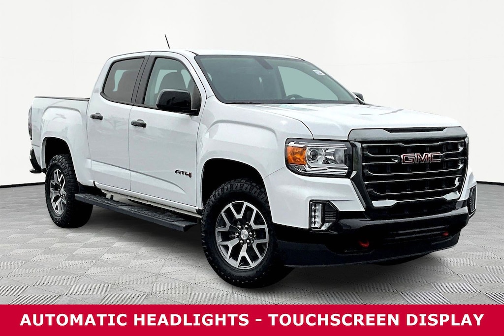 Used 2022 GMC Canyon 4WD Crew Cab 128 AT4 w/Leather Truck Crew Cab