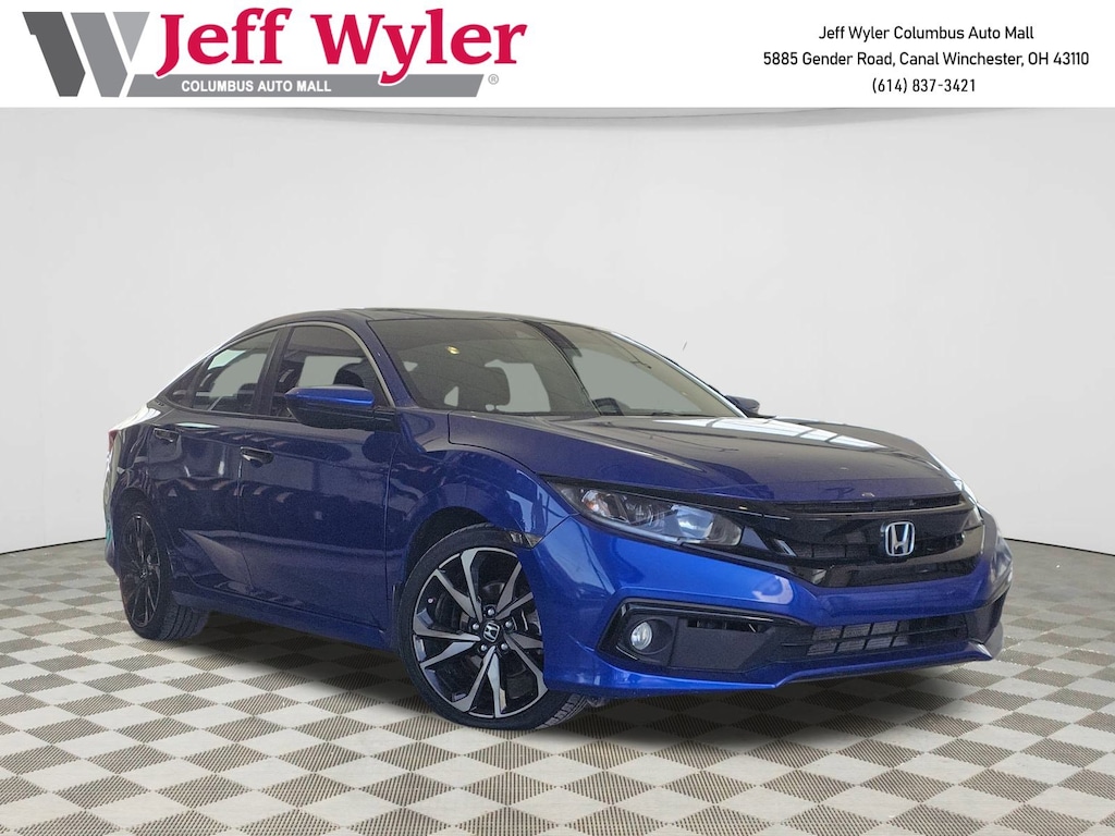 Used 2021 Honda Civic Sedan Sport CVT Sedan