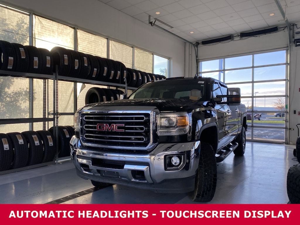 Used 2016 GMC Sierra 2500HD 4WD Crew Cab 153.7 SLT Truck Crew Cab