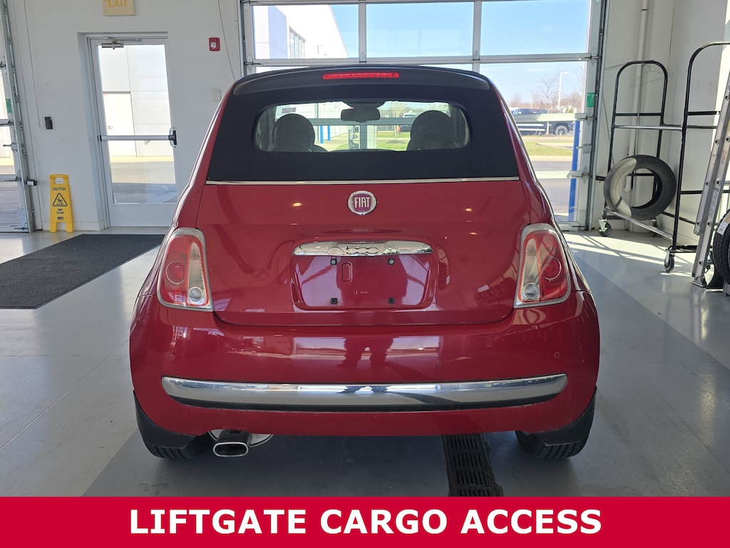 Used 2015 FIAT 500c 2dr Conv Lounge Convertible