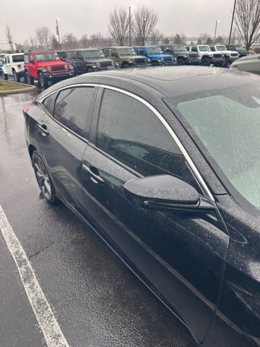 Used 2020 Honda Civic Sedan EX CVT Sedan