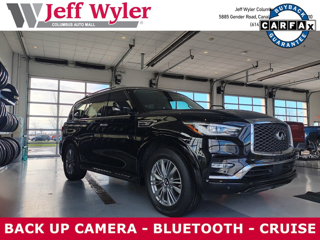 Used 2021 INFINITI QX80 LUXE RWD SUV