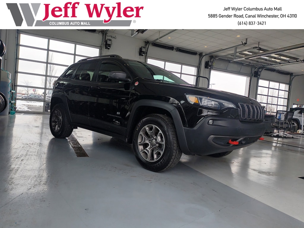 Used 2021 Jeep Cherokee Trailhawk 4x4 SUV