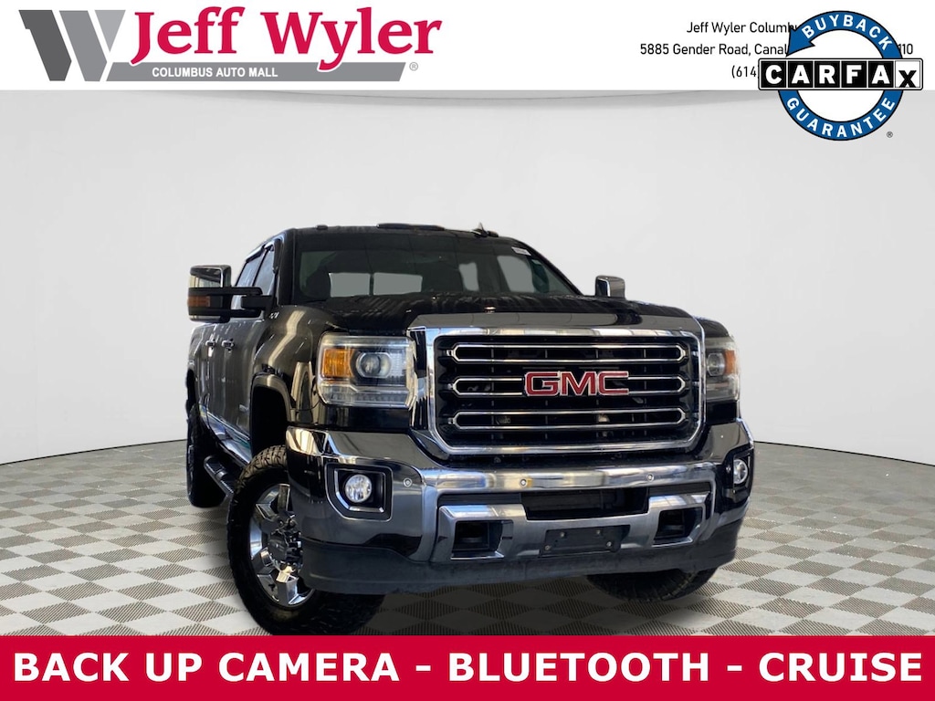 Used 2016 GMC Sierra 2500HD 4WD Crew Cab 153.7 SLT Truck Crew Cab