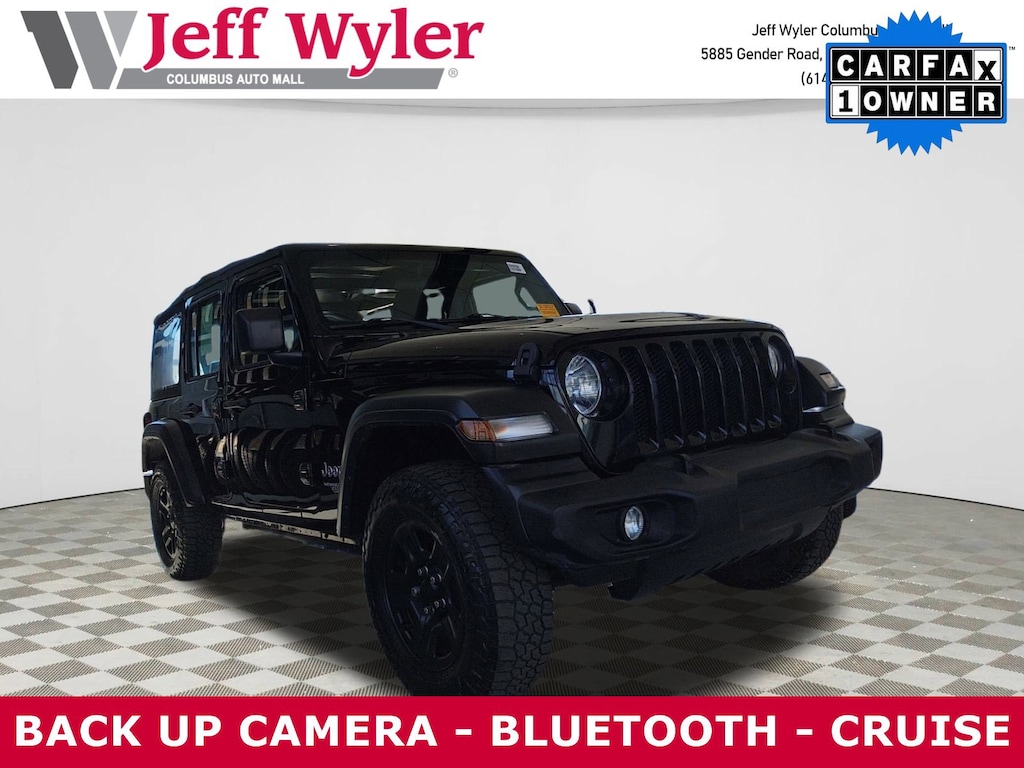 Used 2018 Jeep Wrangler Unlimited Sport 4x4 SUV