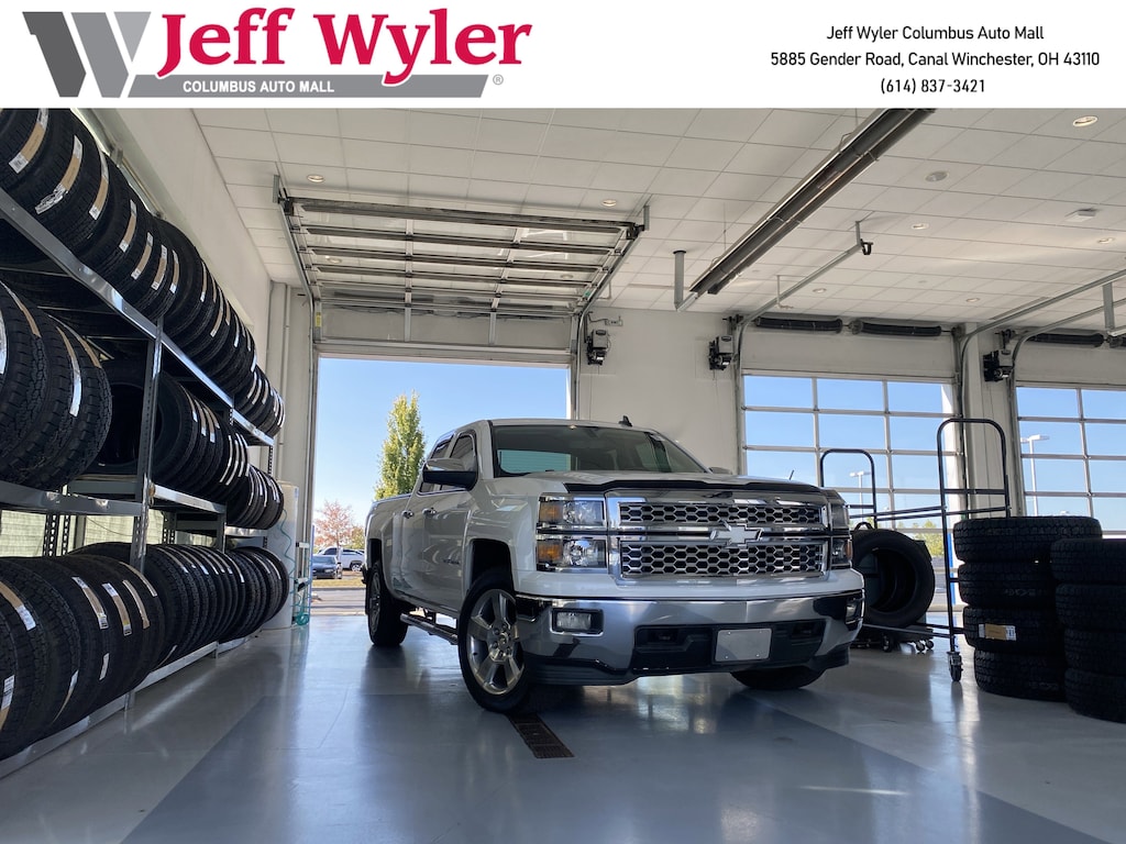 Used 2015 Chevrolet Silverado 1500 4WD Double Cab 143.5 LT w/1LT Truck Double Cab