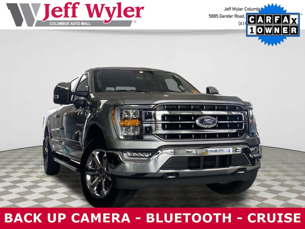 Used 2022 Ford F-150 LARIAT 4WD SuperCrew 6.5 Box Truck SuperCrew Cab