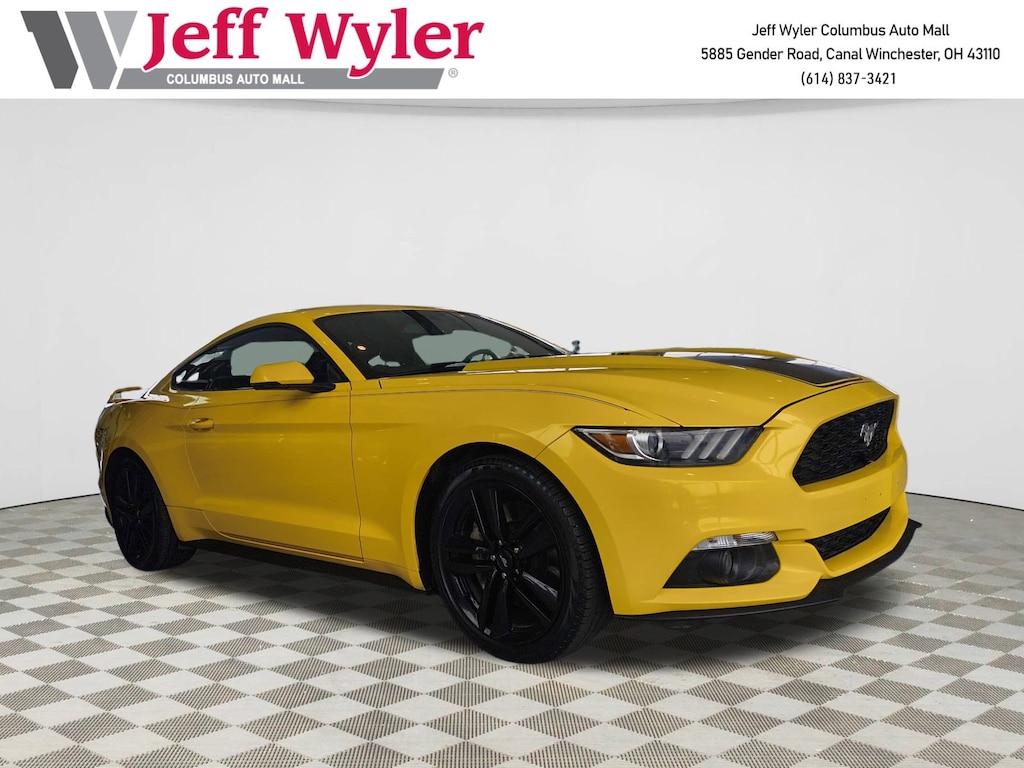 Used 2015 Ford Mustang 2dr Fastback EcoBoost Premium Coupe