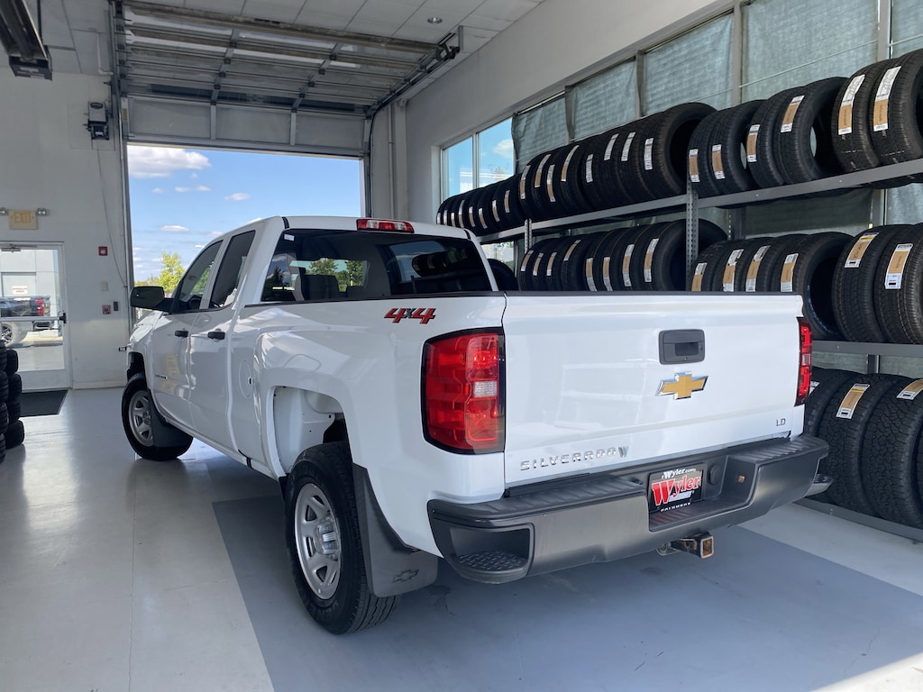 Used 2019 Chevrolet Silverado 1500 LD 4WD Double Cab Work Truck Truck Double Cab