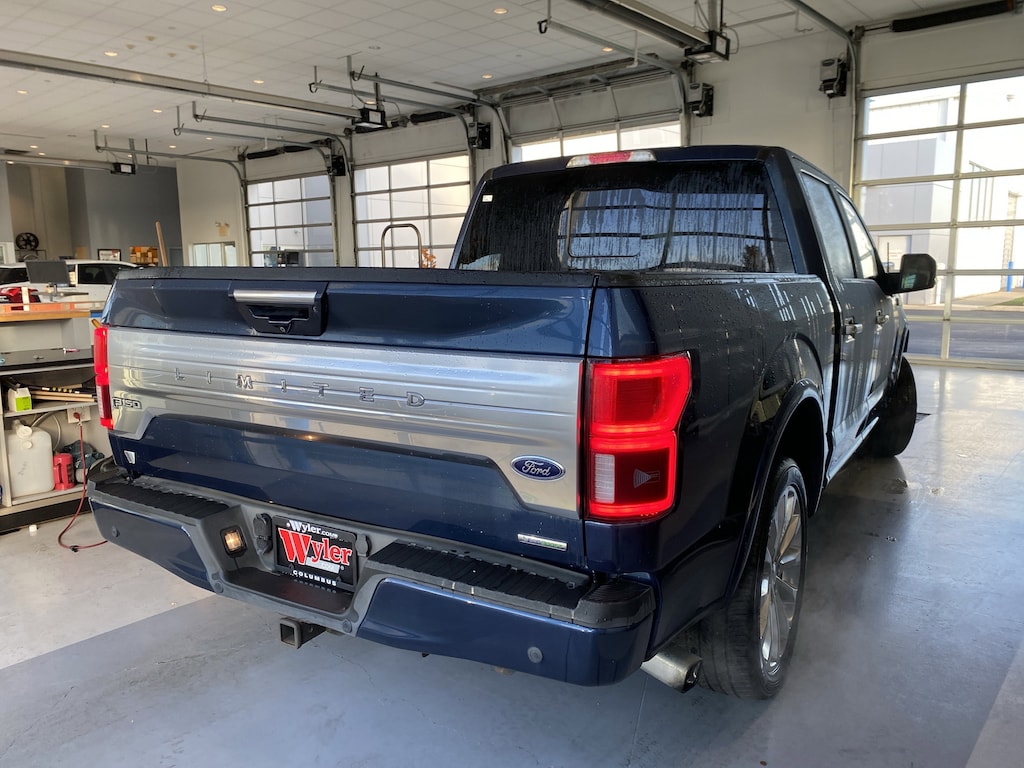 Used 2018 Ford F-150 Limited 4WD SuperCrew 5.5 Box Truck SuperCrew Cab