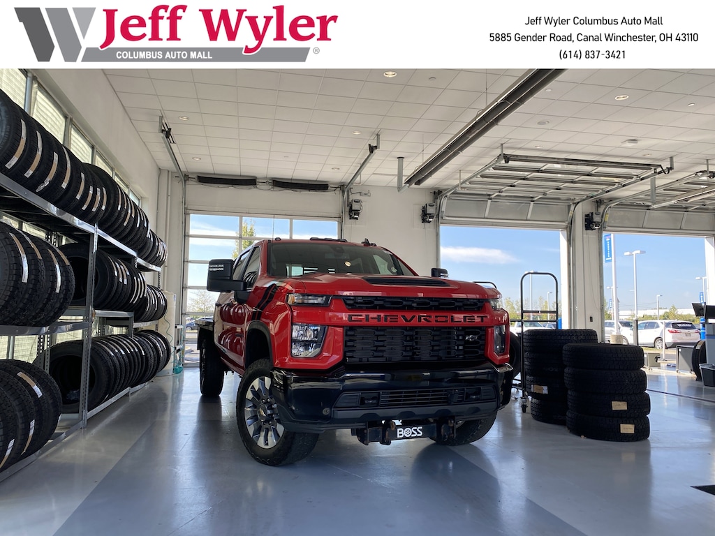 Used 2021 Chevrolet Silverado 2500HD 4WD Crew Cab 159 Custom Truck Crew Cab