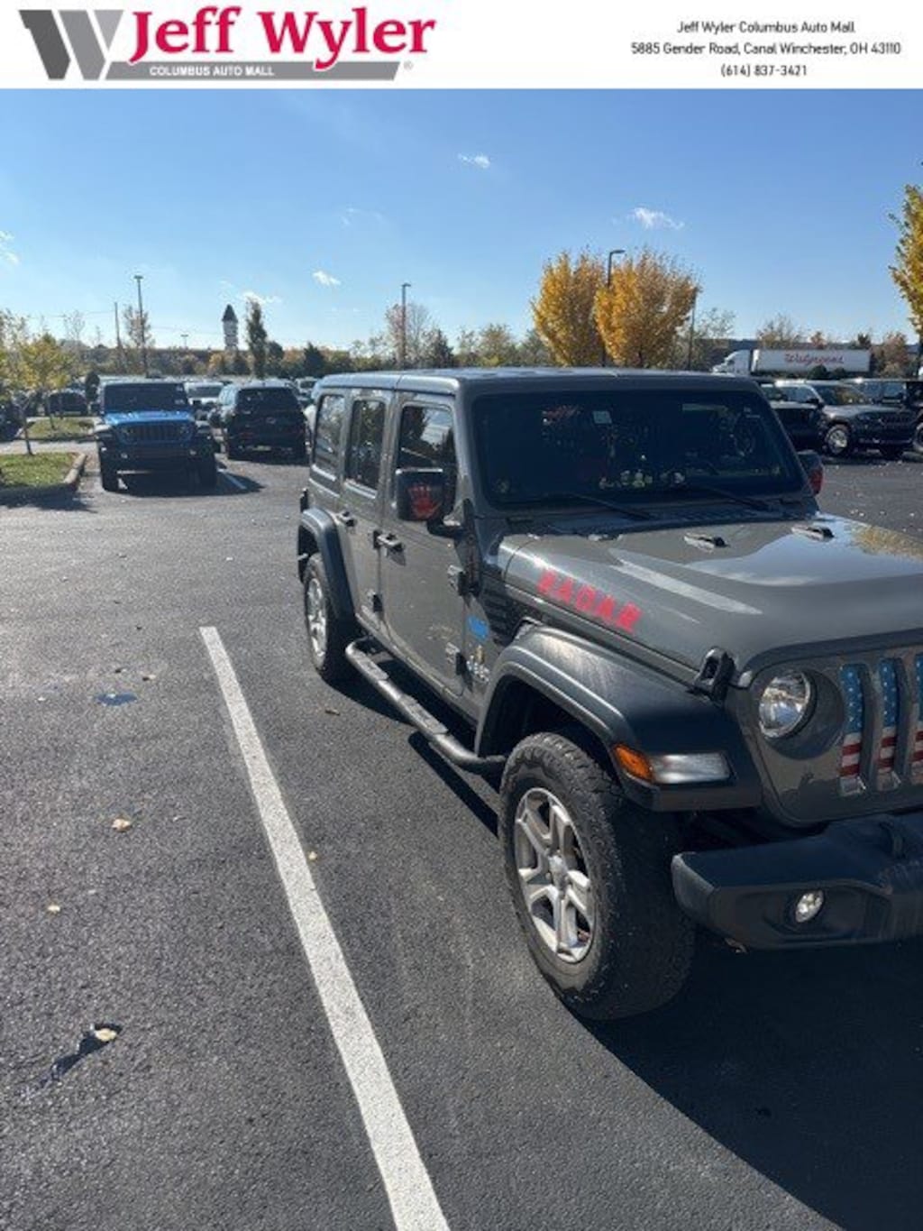 Used 2020 Jeep Wrangler Unlimited Sport S 4x4 SUV