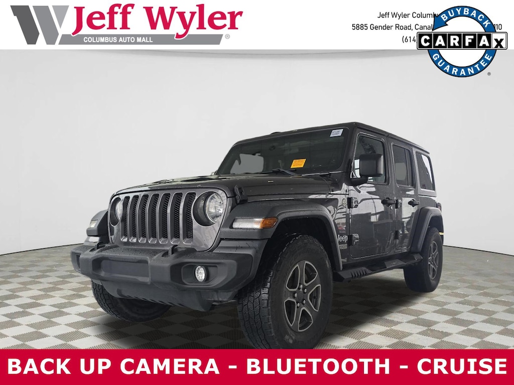 Used 2018 Jeep Wrangler Unlimited Sport S 4x4 SUV
