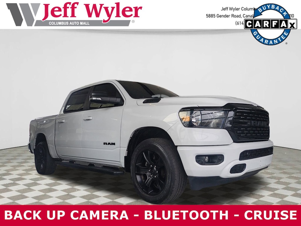 Used 2022 Ram 1500 Big Horn 4x4 Crew Cab 57 Box Truck Crew Cab