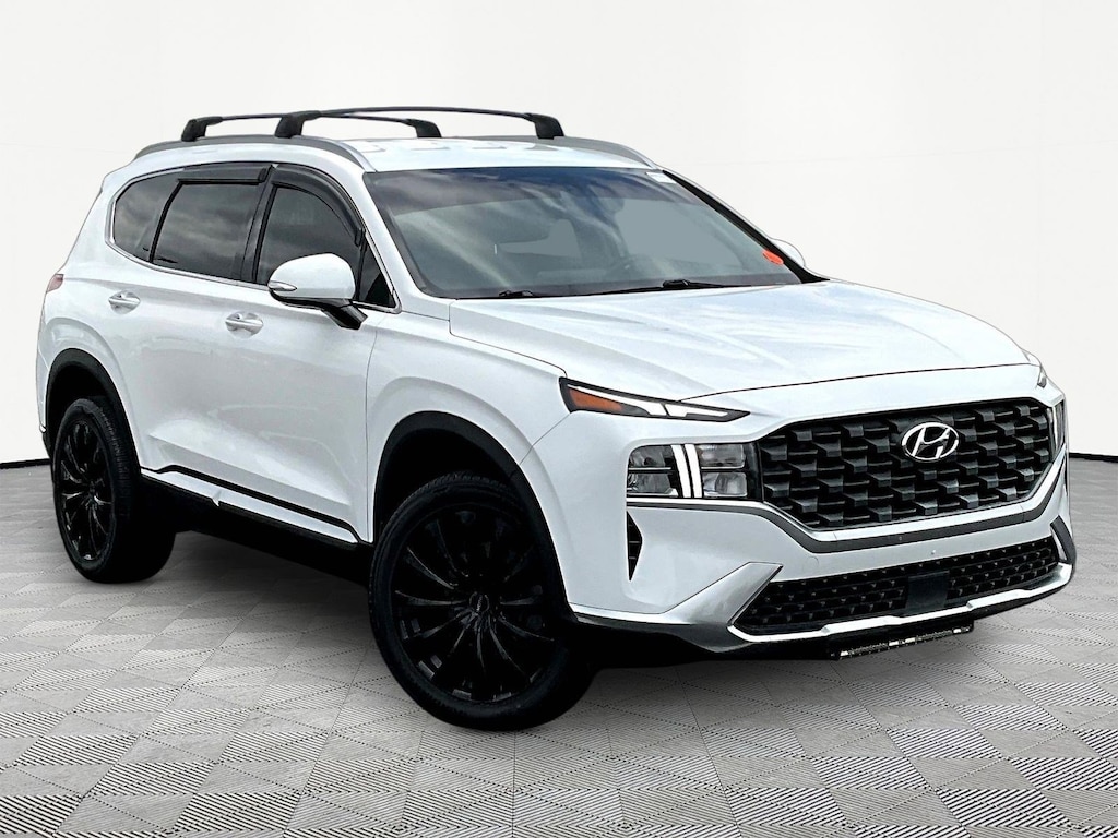 Used 2021 Hyundai Santa Fe Hybrid Blue AWD SUV