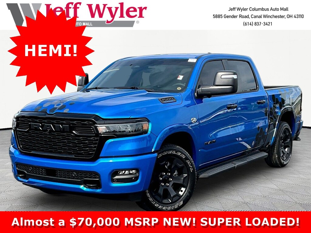 Used 2026 Ram 1500 Big Horn 4x4 Crew Cab 57 Box Truck Crew Cab