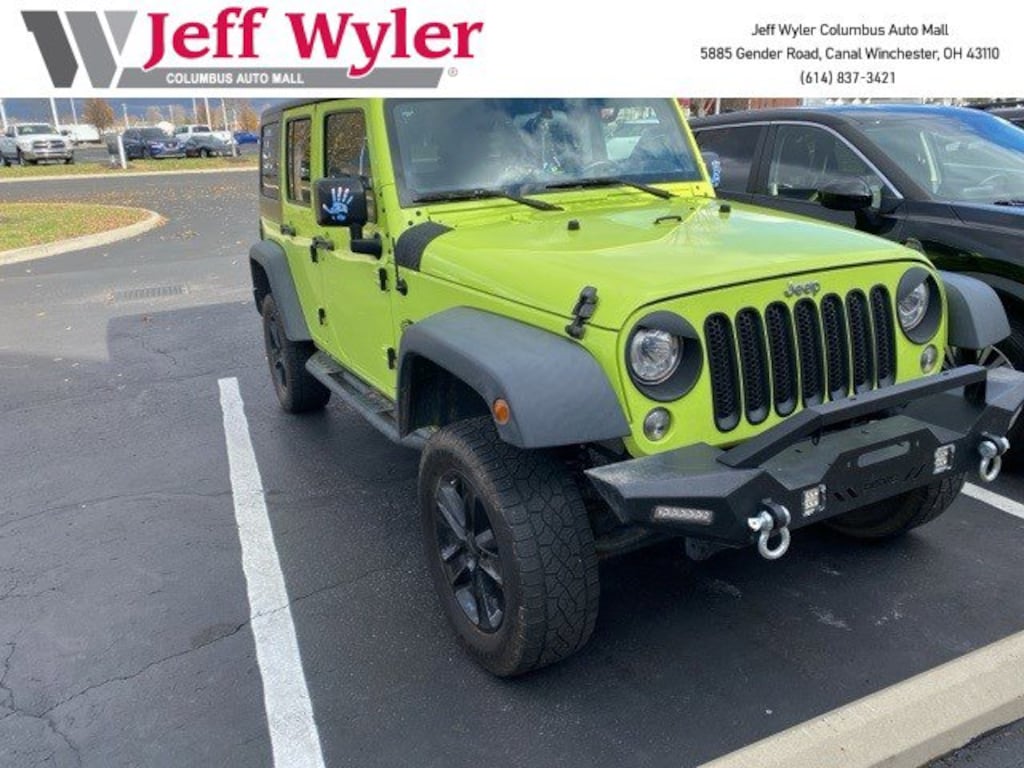 Used 2017 Jeep Wrangler Unlimited Sport 4x4 SUV