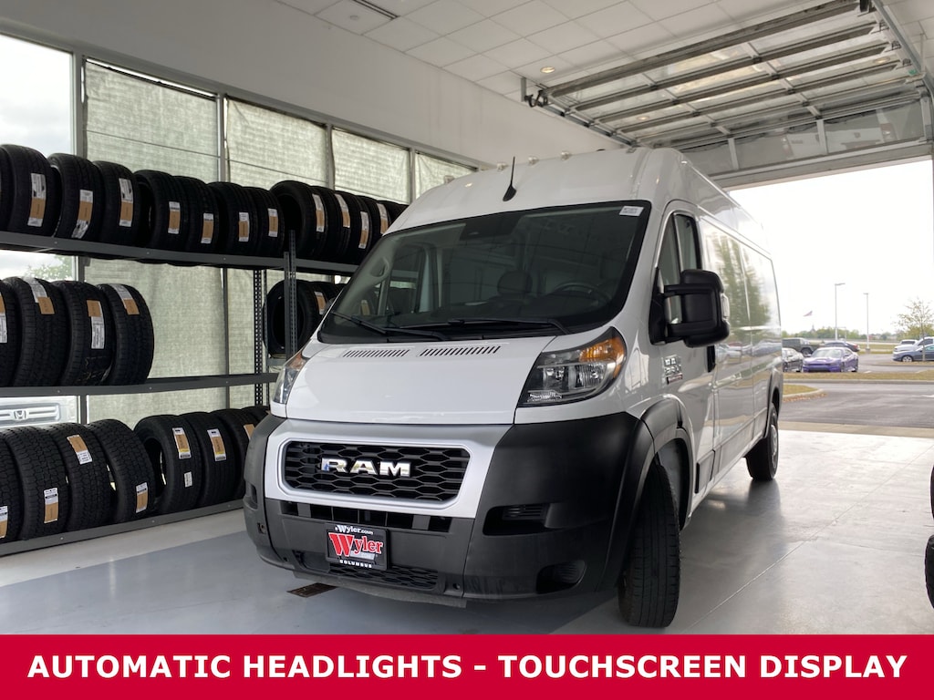 Used 2022 Ram Promaster Cargo Van 2500 High Roof 159 WB Van Cargo Van