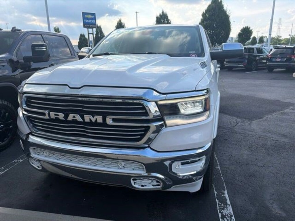 Used 2019 Ram 1500 Laramie 4x4 Crew Cab 57 Box Truck Crew Cab