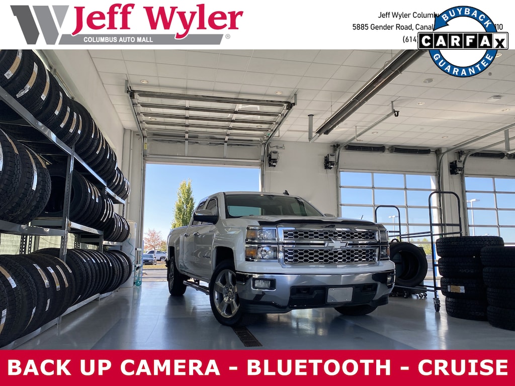 Used 2015 Chevrolet Silverado 1500 4WD Double Cab 143.5 LT w/1LT Truck Double Cab