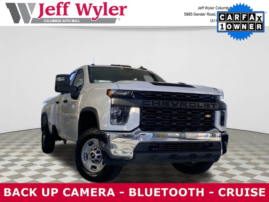 Used 2021 Chevrolet Silverado 2500HD 4WD Double Cab 162 Work Truck Truck Double Cab