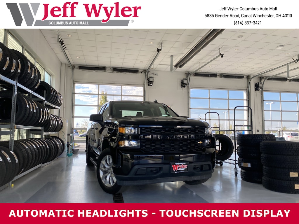 Used 2019 Chevrolet Silverado 1500 4WD Double Cab 147 Custom Truck Double Cab