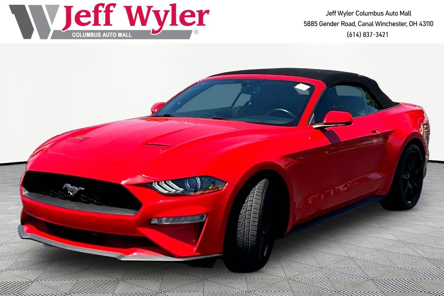 2019 Ford Mustang EcoBoost Convertible Premium's photo