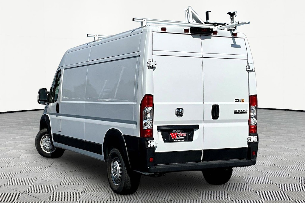 Used 2024 Ram Promaster Cargo Van Tradesman 2500 High Roof 159 WB w/Pass Seat Van Cargo Van