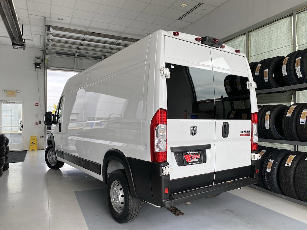 Used 2022 Ram Promaster Cargo Van 2500 High Roof 159 WB Van Cargo Van