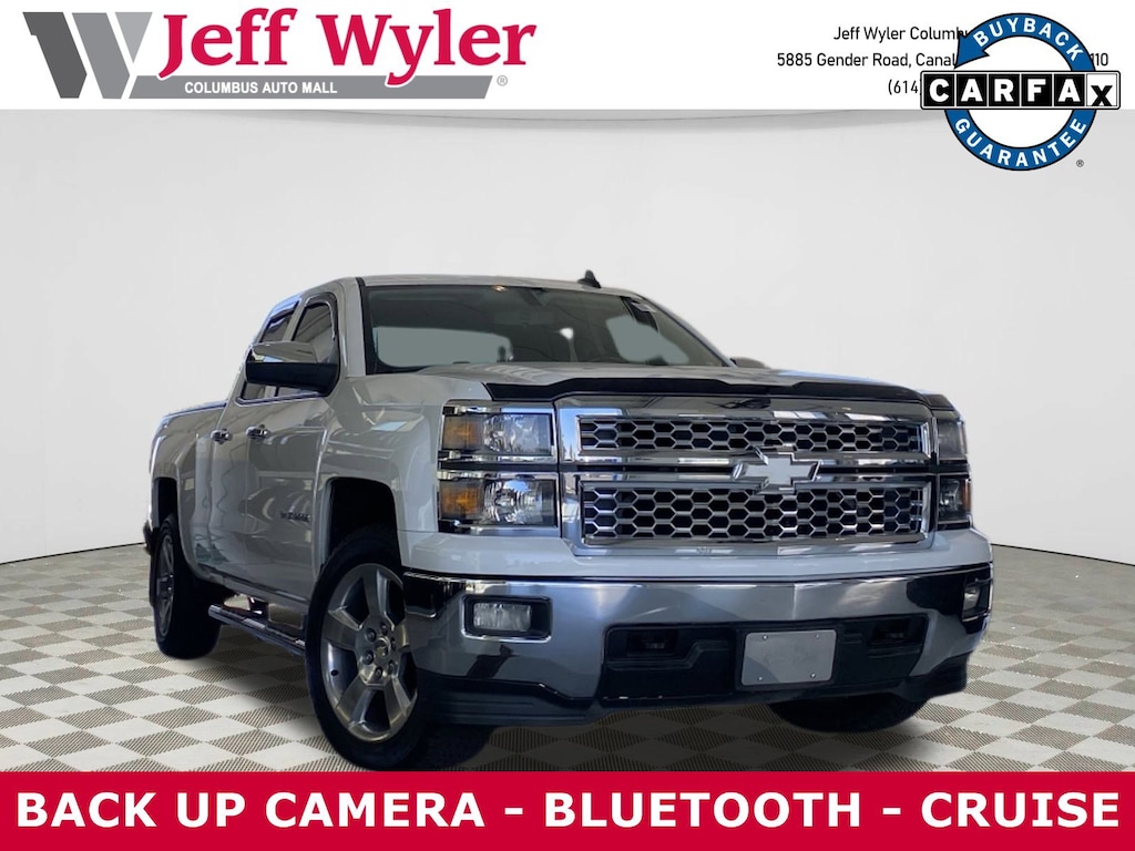 Used 2015 Chevrolet Silverado 1500 4WD Double Cab 143.5 LT w/1LT Truck Double Cab