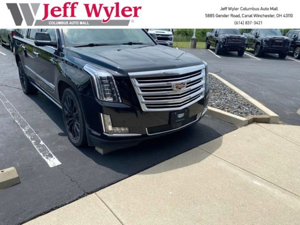 Used 2016 CADILLAC Escalade ESV 4WD 4dr Platinum SUV