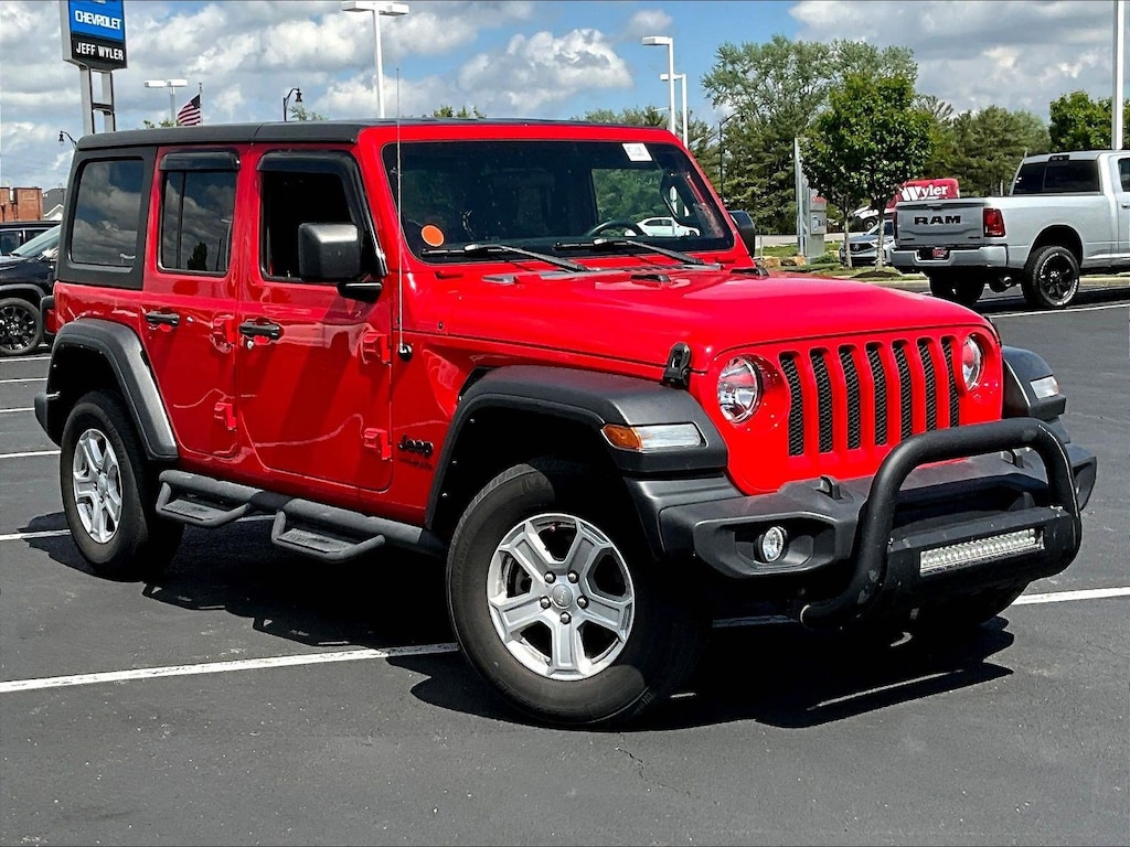Used 2022 Jeep Wrangler Unlimited Sport S 4x4 SUV