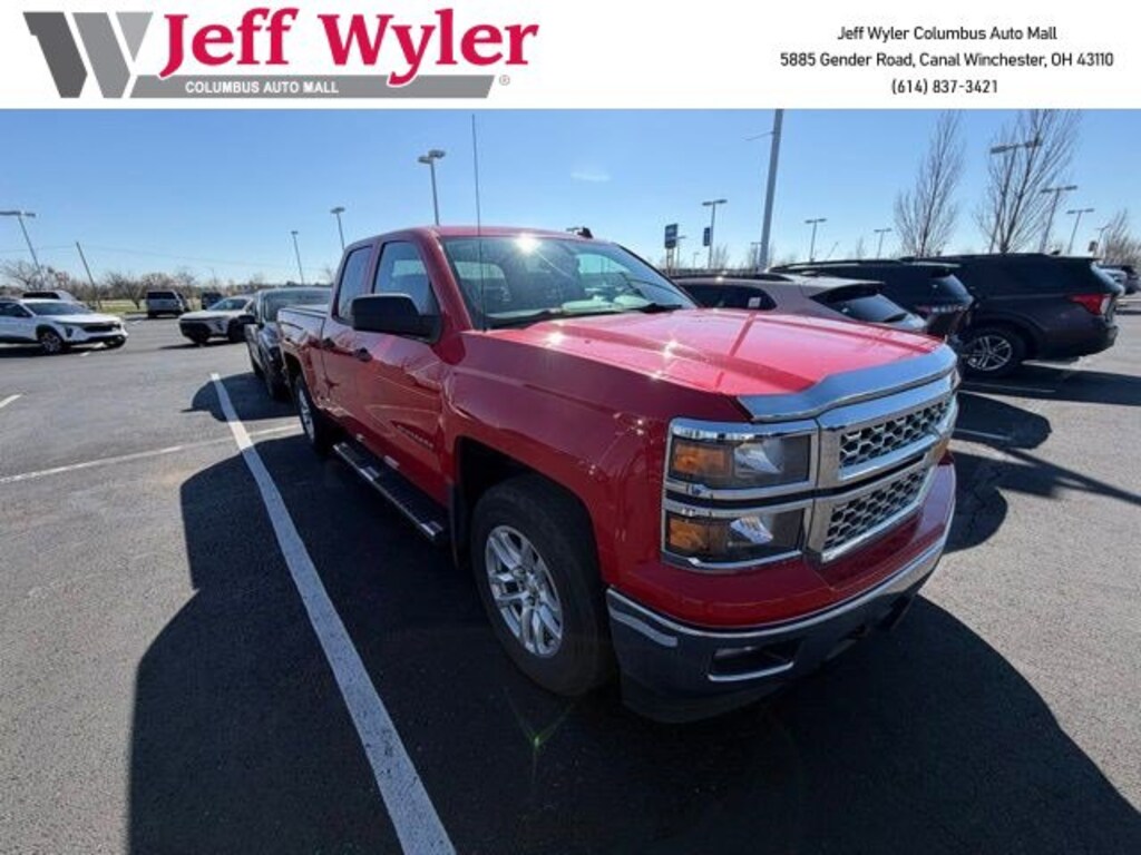 Used 2014 Chevrolet Silverado 1500 4WD Double Cab 143.5 LT w/1LT Truck Double Cab