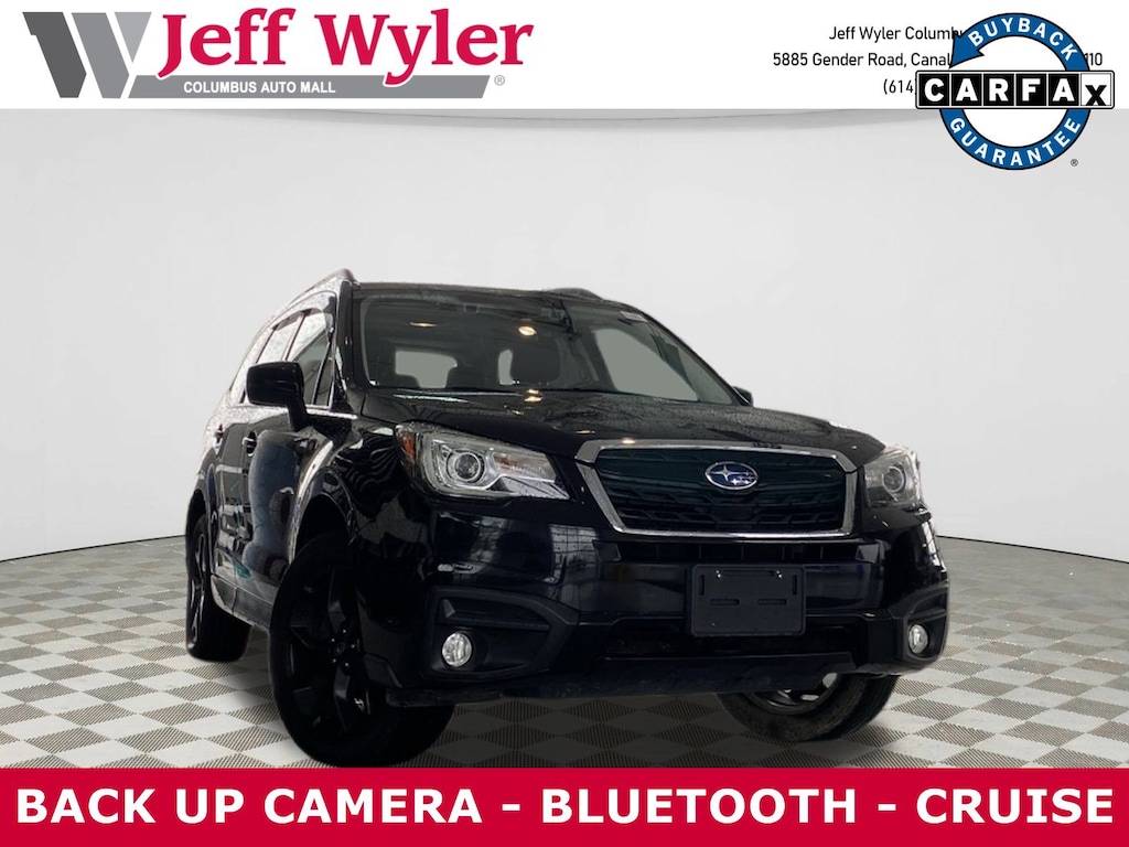 Used 2018 Subaru Forester 2.5i Premium Black Edition w/EyeSight CVT SUV