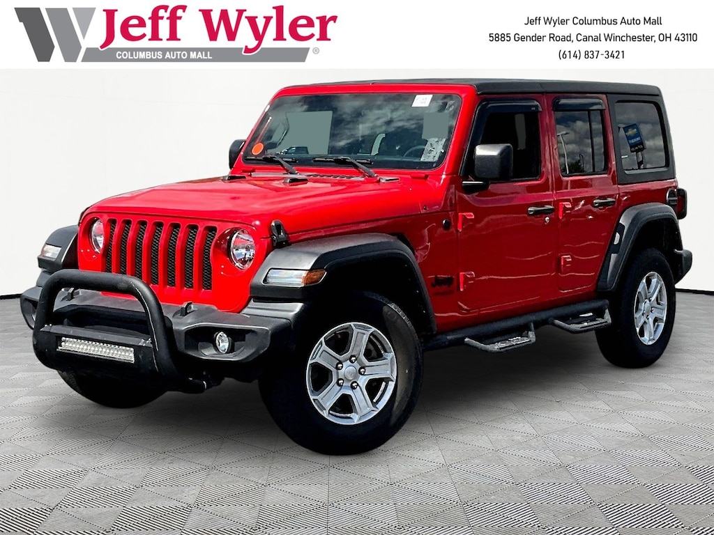 Used 2022 Jeep Wrangler Unlimited Sport S 4x4 SUV