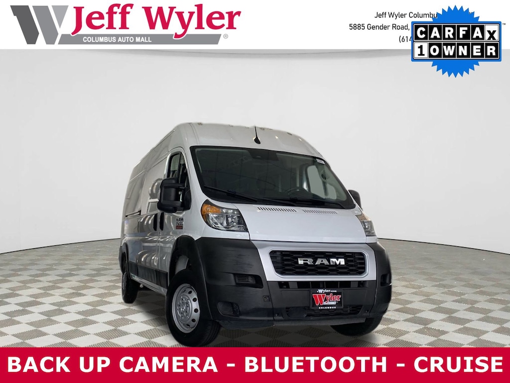 Used 2022 Ram Promaster Cargo Van 2500 High Roof 159 WB Van Cargo Van