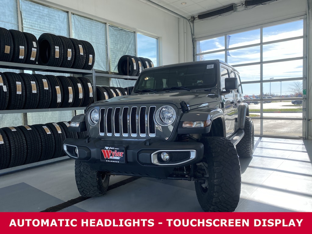 Used 2018 Jeep Wrangler Unlimited Sahara 4x4 SUV