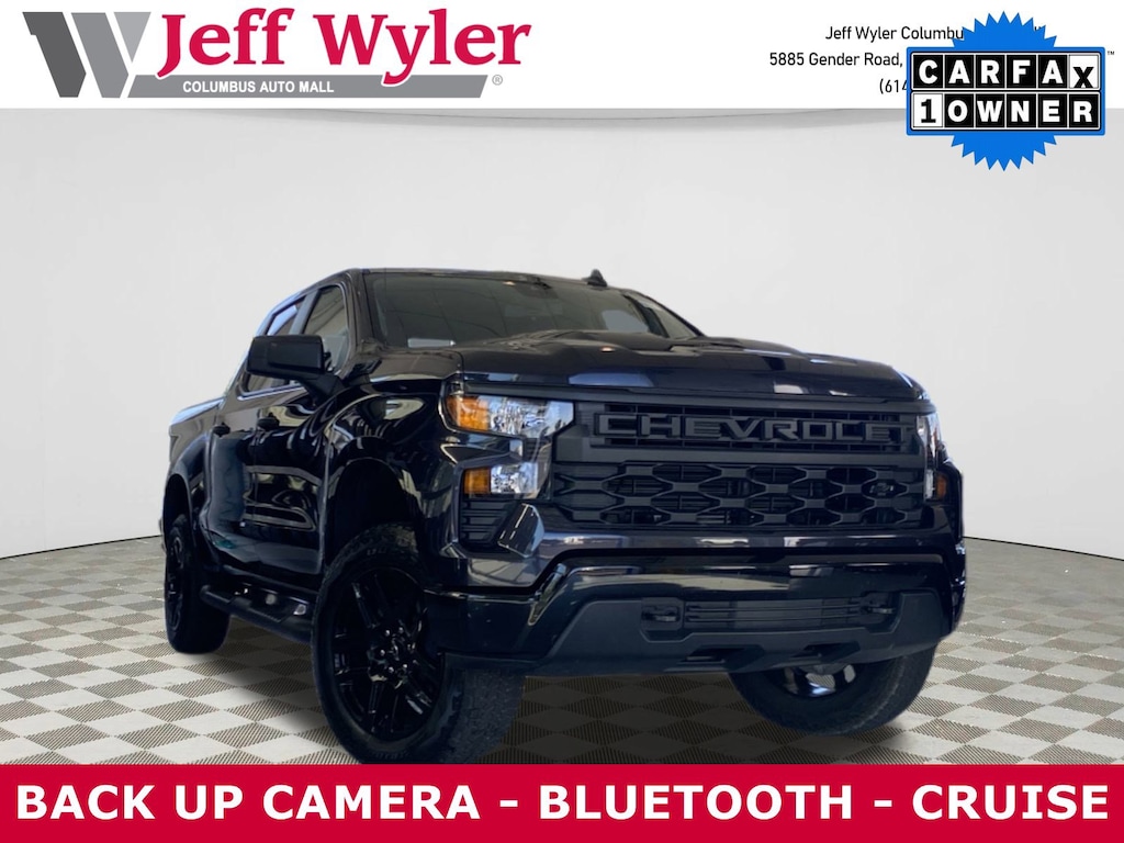 Used 2024 Chevrolet Silverado 1500 4WD Crew Cab 147 Custom Trail Boss Truck Crew Cab
