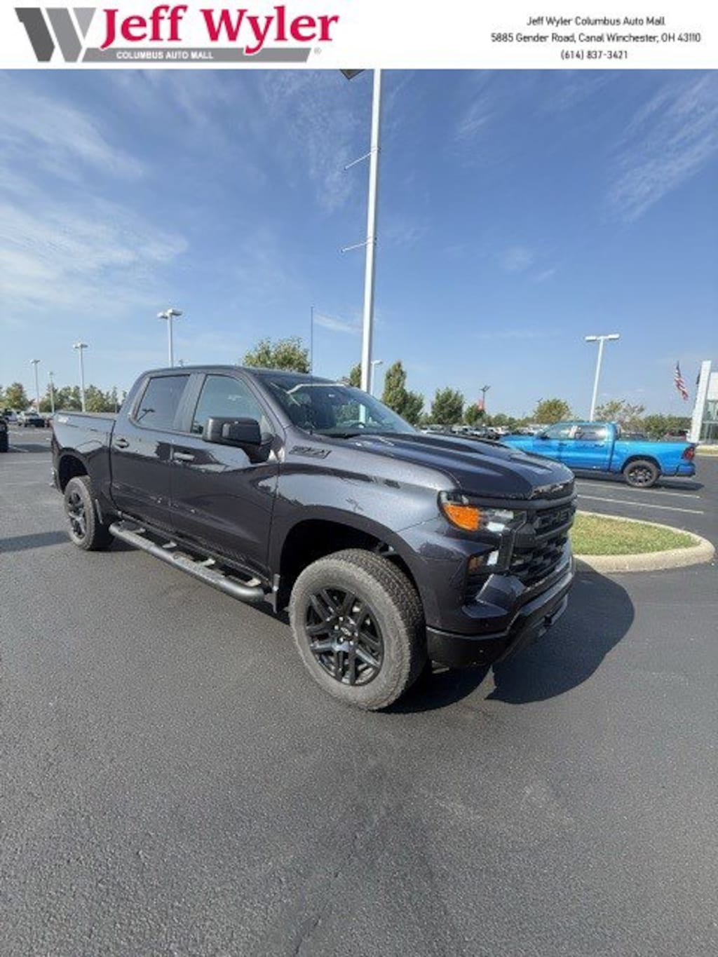 Used 2024 Chevrolet Silverado 1500 4WD Crew Cab 147 Custom Trail Boss Truck Crew Cab