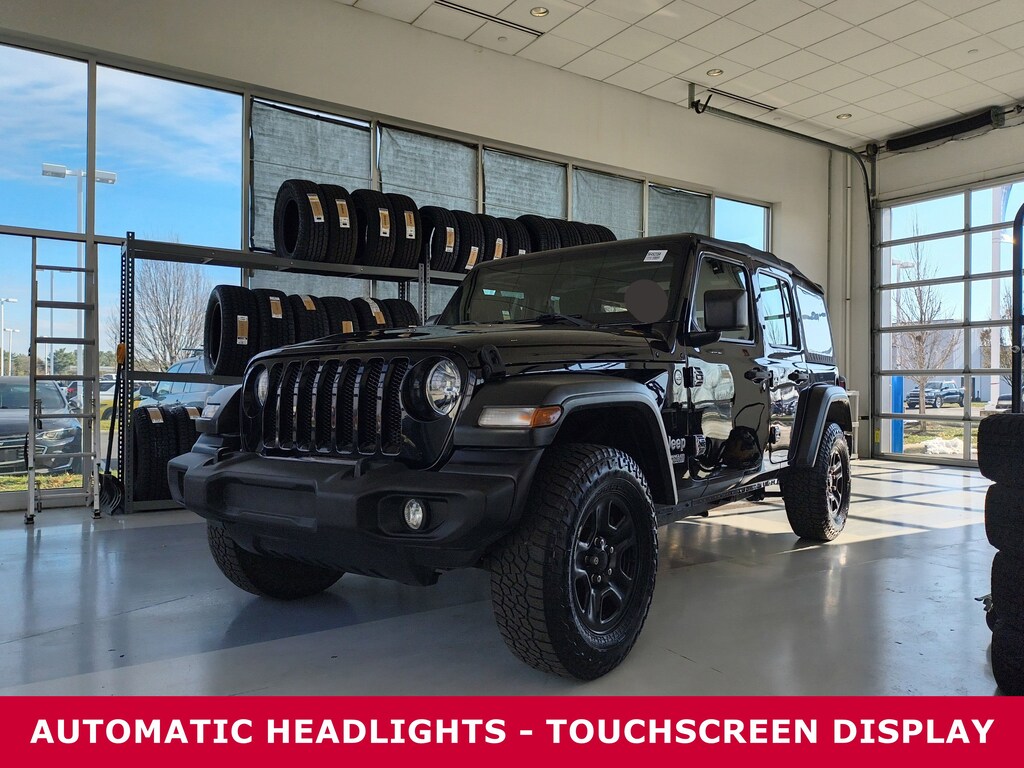 Used 2018 Jeep Wrangler Unlimited Sport 4x4 SUV