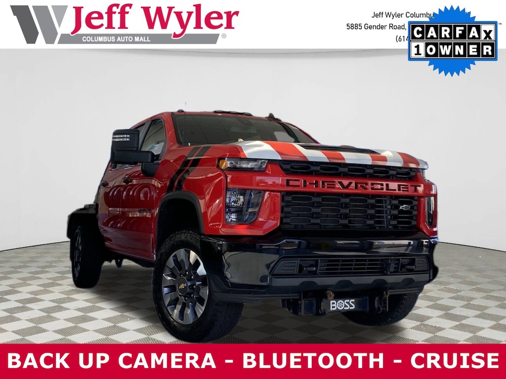 Used 2021 Chevrolet Silverado 2500HD 4WD Crew Cab 159 Custom Truck Crew Cab