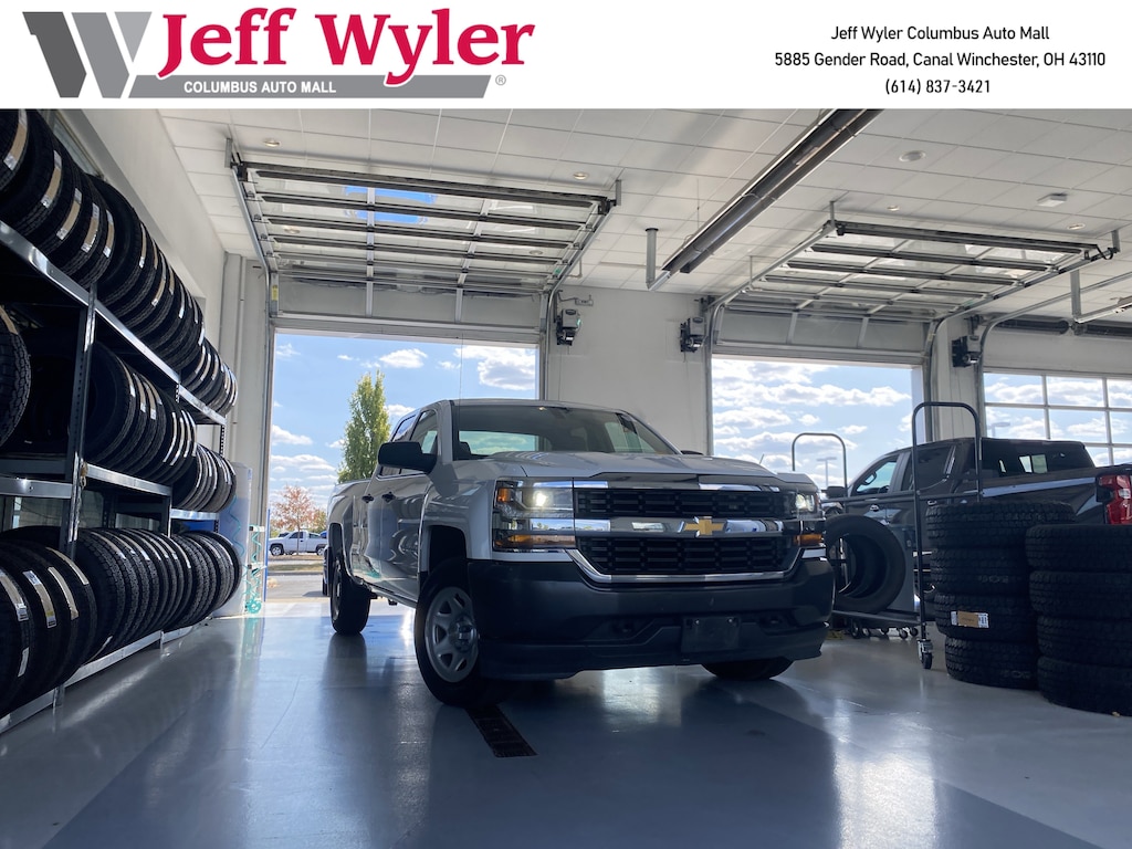 Used 2019 Chevrolet Silverado 1500 LD 4WD Double Cab Work Truck Truck Double Cab